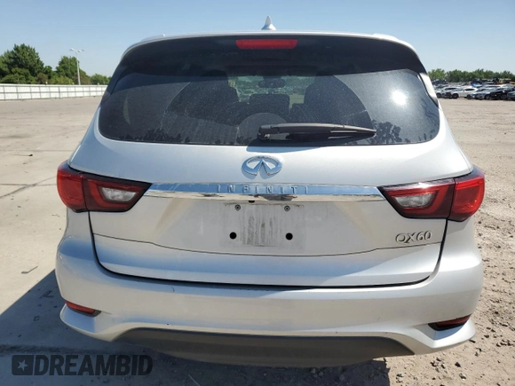 2019 Infiniti QX60 Pure with VIN 5N1DL0MM1KC511882, listed as a Copart auction lot 62567665 with 38,520 mi miles and Salvage title. Bid and sale history available at DreamBid. Image 6.