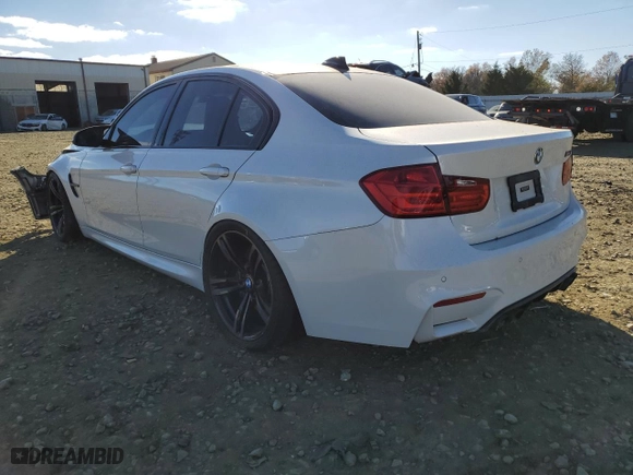 2015 BMW M3 with VIN WBS3C9C51FP805191, listed as a Copart auction lot 66746462 with 59,161 mi miles. Bid and sale history available at carsss.com. Image 3.