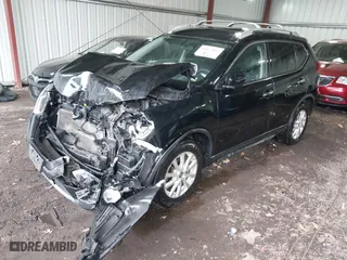 2017 Nissan Rogue SV with VIN KNMAT2MV4HP520573, listed as a IAAI auction lot 41872861 with 149,515 mi miles. Bid and sale history available at carsss.com. Image 16.