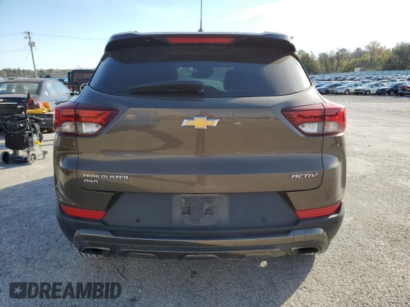 2021 Chevrolet TrailBlazer ACTIV with VIN KL79MSSLXMB014803, listed as a Copart auction lot 74103033 with 142,212 mi miles and . Bid and sale history available at DreamBid. Image 6.