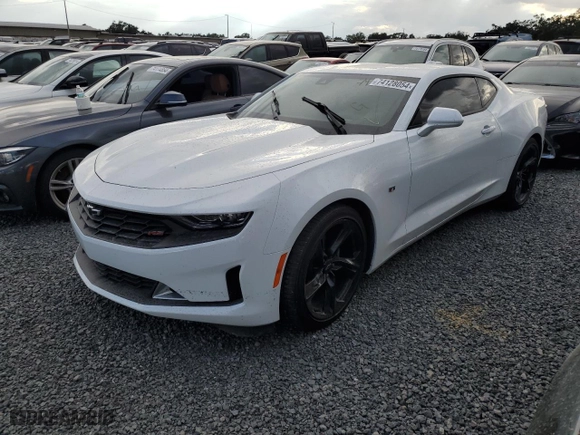 2022 Chevrolet Camaro 2LT with VIN 1G1FC1RXXN0113980, listed as a Copart auction lot 74128054 with 0 mi miles and Non Repairable. Bid and sale history available at carsss.com. Image 1.