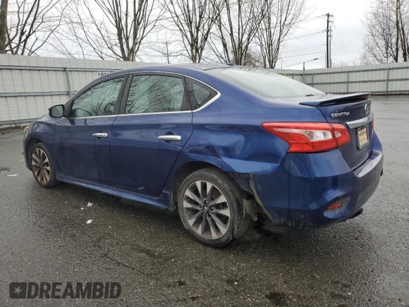 2016 Nissan Sentra SV with VIN 3N1AB7AP6GY273644, listed as a Copart auction lot 46195105 with 226,609 mi miles and Salvage Title. Bid and sale history available at DreamBid. Image 2.