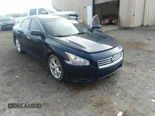 2012 Nissan Maxima 3.5 SV with VIN 1N4AA5AP8CC868105, listed as a IAAI auction lot 41490842 with 1 mi miles. Bid and sale history available at carsss.com. Image 1.