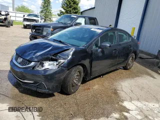 2014 Honda Civic LX z VIN 19XFB2F59EE013928, wystawiony jako Copart lot #56430135 z przebiegiem 158 792 mil mil oraz Czysty tytuł • Clean title. Historia ofert i sprzedaży dostępna na DreamBid. Obrazek 1.