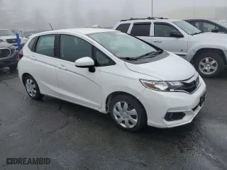 2020 Honda Fit LX with VIN 3HGGK5H43LM727925, listed as a Copart auction lot 47521145 with 52,703 mi miles and Salvage Title. Bid and sale history available at carsss.com. Image 4.