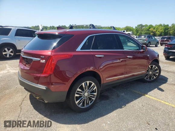 2017 Cadillac XT5 Premium Luxury FWD z VIN 1GYKNCRS5HZ183350, wystawiony jako Copart lot #52358435 z przebiegiem 74 294 mil mil oraz Szkoda całkowita • Salvage title. Historia ofert i sprzedaży dostępna na DreamBid. Obrazek 3.