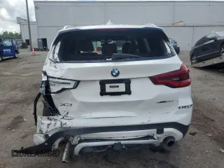 2020 BMW X3 xDrive30i with VIN 5UXTY5C08LLT32459, listed as a Copart auction lot 54904225 with 27,918 mi miles and Salvage Title. Bid and sale history available at DreamBid. Image 6.