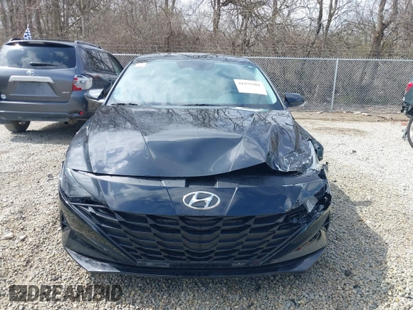 2022 Hyundai Elantra SEL with VIN KMHLM4AGXNU272717, listed as a IAAI auction lot 41879304 with 55,680 mi miles and . Bid and sale history available at DreamBid. Image 12.