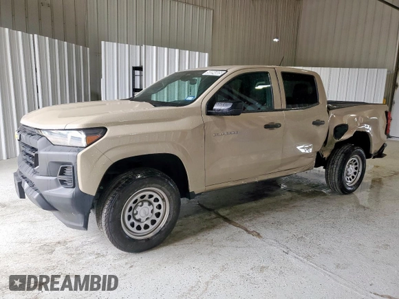 2024 Chevrolet Colorado 2WD Work Truck с VIN 1GCGSBEC9R1132222, выставлен на аукционе Copart как лот 58894805 с пробегом 28 296 миль миль и Чистый • Clean title. История ставок и продаж доступна на DreamBid. Изображение 1.