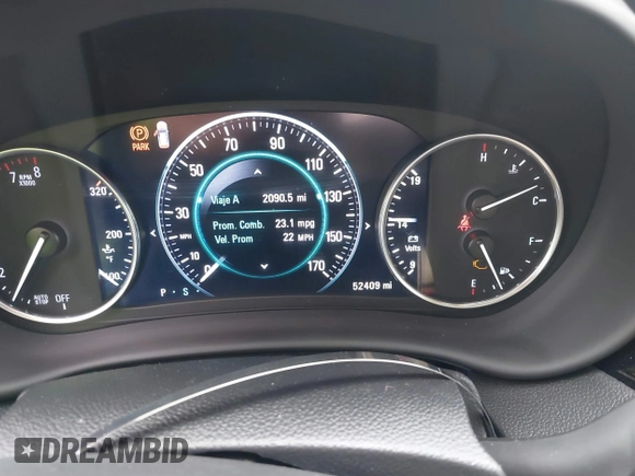 2017 Buick Envision Premium I with VIN LRBFXESX1HD086273, listed as a IAAI auction lot 41879594 with 52,409 mi miles and . Bid and sale history available at DreamBid. Image 7.