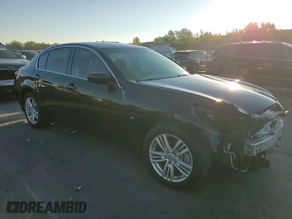2015 Infiniti Q40 with VIN JN1CV6AR8FM524497, listed as a Copart auction lot 74764554 with 83,989 mi miles and Salvage Title. Bid and sale history available at carsss.com. Image 14.