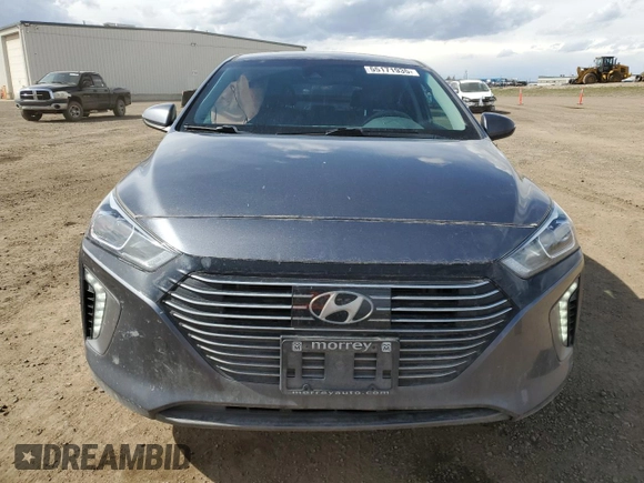 2018 Hyundai Ioniq Limited z VIN KMHC75LD8JU060649, wystawiony jako Copart lot #55171935 z przebiegiem 141 944 mil mil oraz Szkoda całkowita • Salvage title. Historia ofert i sprzedaży dostępna na DreamBid. Obrazek 5.