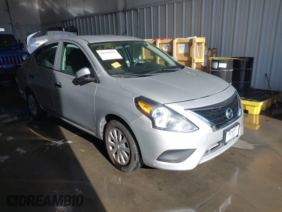 2019 Nissan Versa SV with VIN 3N1CN7AP4KL846496, listed as a IAAI auction lot 41145921 with 52,795 mi miles and . Bid and sale history available at DreamBid. Image 1.