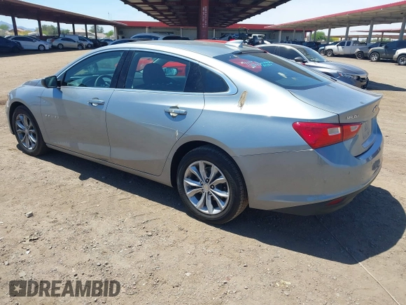 2025 Chevrolet Malibu LT with VIN 1G1ZD5ST3SF144778, listed as a IAAI auction lot 42164805 with 7,628 mi miles and . Bid and sale history available at DreamBid. Image 3.