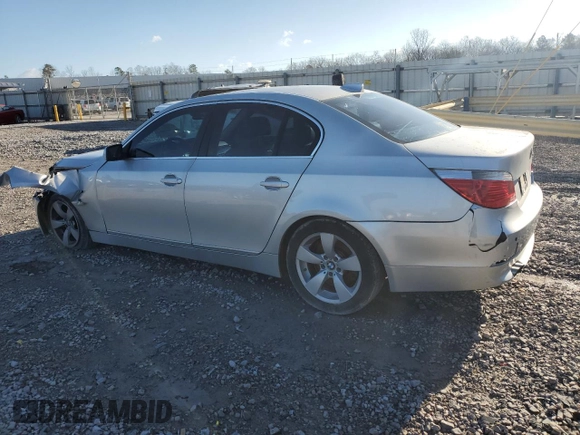 2005 BMW 5 Series 530i with VIN WBANA73585B816112, listed as a Copart auction lot 86189394 with 221,964 mi miles and Salvage title. Bid and sale history available at DreamBid. Image 2.