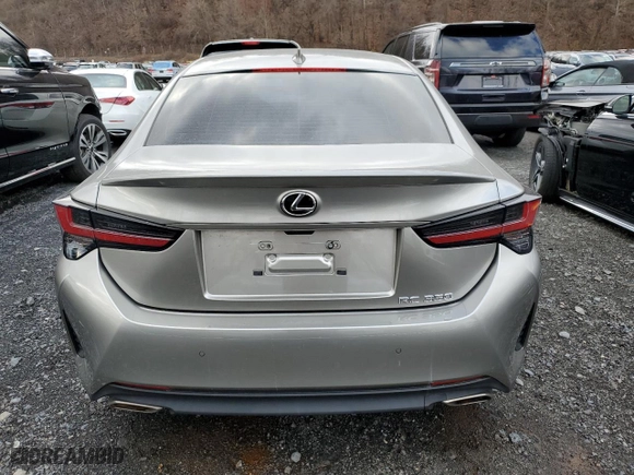 2022 Lexus RC with VIN JTHDZ5BC3N5025236, listed as a Copart auction lot 82552844 with 24,208 mi miles and Non Repairable. Bid and sale history available at carsss.com. Image 6.