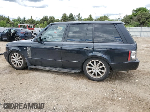 2011 Land Rover Range Rover SC with VIN SALMF1E4XBA357855, listed as a Copart auction lot 57708415 with 133,425 mi miles and Salvage title. Bid and sale history available at DreamBid. Image 2.