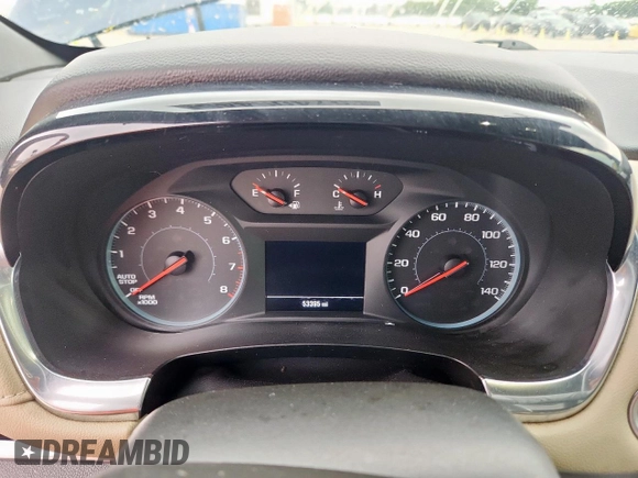 2022 Chevrolet Traverse LS with VIN 1GNERFKW2NJ153620, listed as a Copart auction lot 57409445 with 53,395 mi miles and Salvage title. Bid and sale history available at DreamBid. Image 9.