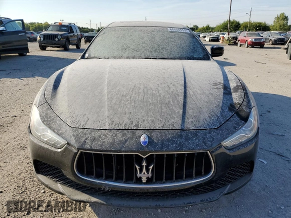 2016 Maserati Ghibli S Q4 with VIN ZAM57RTA6G1178604, listed as a Copart auction lot 68558453 with 78,600 mi miles. Bid and sale history available at carsss.com. Image 5.