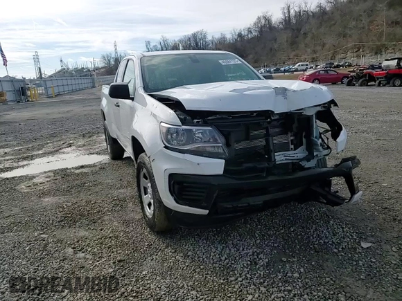 2021 Chevrolet Colorado 4WD Work Truck with VIN 1GCHTBEN8M1221288, listed as a Copart auction lot 46984125 with 86,044 mi miles and Salvage Title. Bid and sale history available at carsss.com. Image 14.