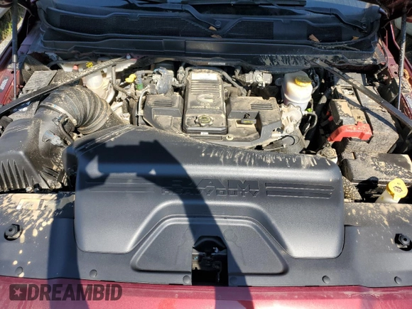 2019 Ram 2500 Laramie with VIN 3C6UR5NL9KG592799, listed as a Copart auction lot 74996084 with 41,652 mi miles and Salvage Title. Bid and sale history available at carsss.com. Image 11.