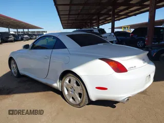 2002 Lexus SC 430 с VIN JTHFN48Y120014603, выставлен на аукционе IAAI как лот 42102506 с пробегом Не указан миль и . История ставок и продаж доступна на DreamBid. Изображение 3.