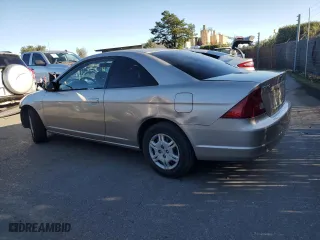 2002 Honda Civic LX with VIN 1HGEM22502L042573, listed as a Copart auction lot 44149435 with 145,622 mi miles and Salvage Title. Bid and sale history available at carsss.com. Image 2.