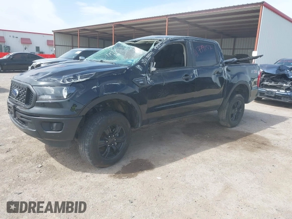 2022 Ford Ranger XL with VIN 1FTER4EH0NLD41034, listed as a IAAI auction lot 41739157 with 23,108 mi miles. Bid and sale history available at carsss.com. Image 2.