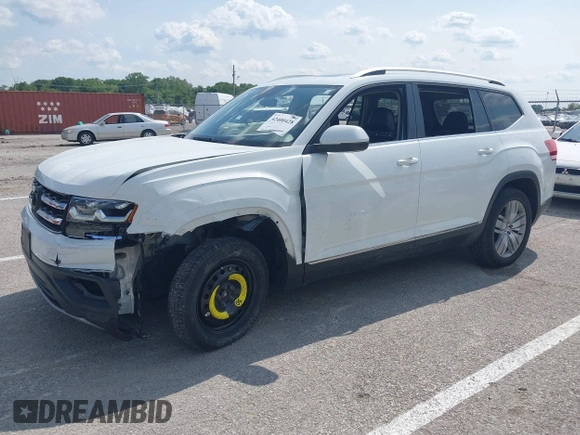 2019 Volkswagen Atlas SEL with VIN 1V2ER2CA0KC512305, listed as a IAAI auction lot 42400428 with 137,516 mi miles and . Bid and sale history available at DreamBid. Image 17.