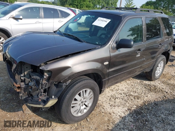 2006 Mercury Mariner Luxury with VIN 4M2YU56196KJ20438, listed as a IAAI auction lot 42394996 with 164,564 mi miles and . Bid and sale history available at DreamBid. Image 18.