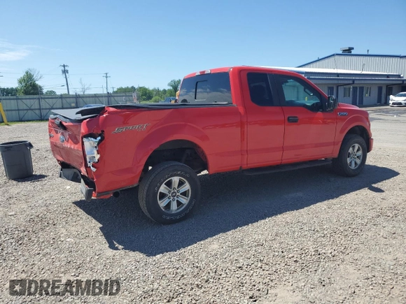 2016 Ford F-150 XLT with VIN 1FTFX1EF2GFD29895, listed as a Copart auction lot 62283055 with 109,375 mi miles and Salvage title. Bid and sale history available at DreamBid. Image 3.