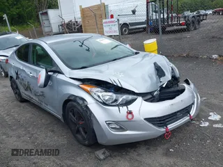 2013 Hyundai Elantra GLS with VIN 5NPDH4AE9DH171981, listed as a IAAI auction lot 42289959 with 184,264 mi miles and . Bid and sale history available at DreamBid. Image 1.