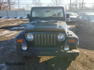 2001 Jeep Wrangler SE with VIN 1J4FA29P11P322524, listed as a Copart auction lot 42051475 with 281,929 mi miles and Clean Title. Bid and sale history available at carsss.com. Image 5.