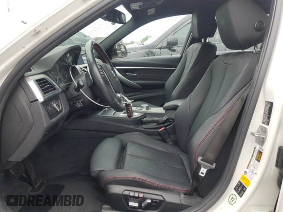 2018 BMW 3 Series 330i xDrive with VIN WBA8D9G50JNU66803, listed as a Copart auction lot 57295225 with 38,967 mi miles and Salvage title. Bid and sale history available at DreamBid. Image 7.