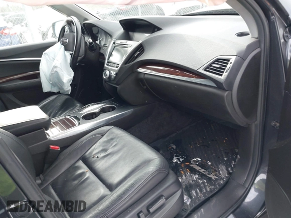 2016 Acura MDX with VIN 5FRYD4H26GB044762, listed as a IAAI auction lot 41400131 with 122,213 mi miles. Bid and sale history available at carsss.com. Image 5.