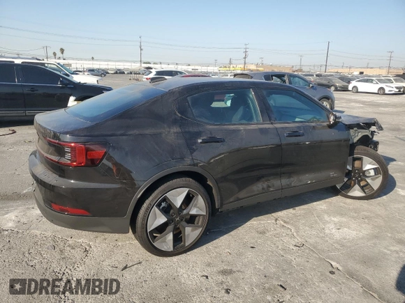 2024 Polestar 2 with VIN YSMFD3KA8RL232318, listed as a Copart auction lot 73779754 with 12,254 mi miles and Salvage Title. Bid and sale history available at carsss.com. Image 3.