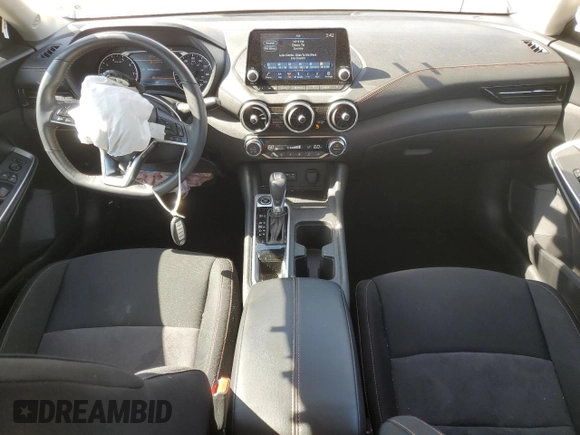 2023 Nissan Sentra SR with VIN 3N1AB8DV1PY325133, listed as a Copart auction lot 52385105 with 28,310 mi miles and Salvage Title. Bid and sale history available at DreamBid. Image 8.