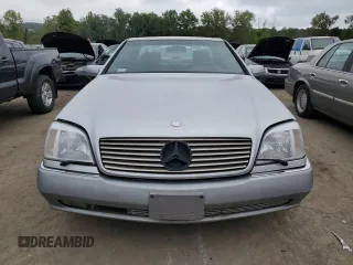 1995 Mercedes-Benz S with VIN WDBGA70E7SA255224, listed as a Copart auction lot 70539574 with 197,990 mi miles and Salvage Title. Bid and sale history available at DreamBid. Image 5.