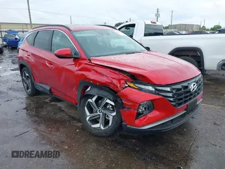 2022 Hyundai Tucson SEL with VIN 5NMJF3AE2NH115088, listed as a IAAI auction lot 41915800 with 13,120 mi miles and . Bid and sale history available at carsss.com. Image 1.