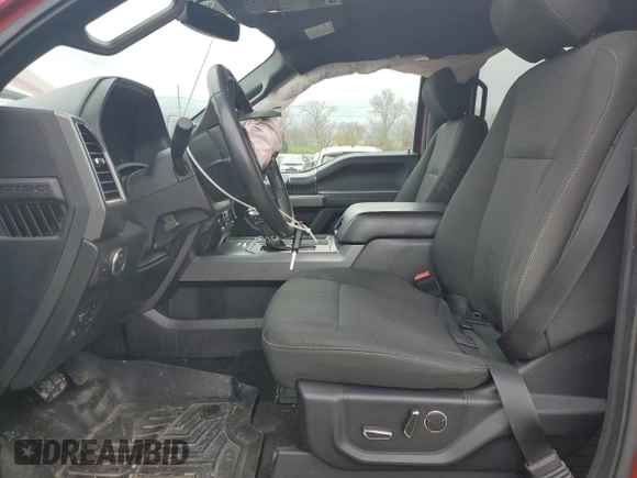 2018 Ford F-150 XL with VIN 1FTEW1EP8JFE03903, listed as a Copart auction lot 53900535 with Not Provided miles and Salvage Title. Bid and sale history available at DreamBid. Image 7.