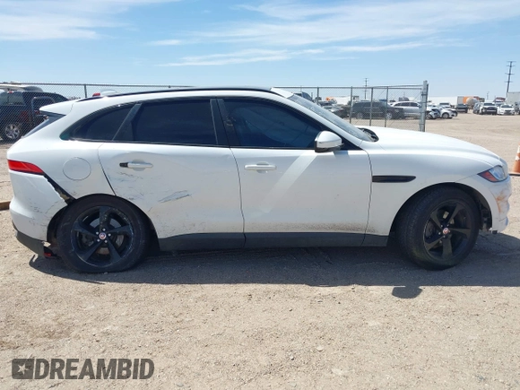 2018 Jaguar F-Pace 25t Premium with VIN SADCJ2FX5JA264874, listed as a IAAI auction lot 42029821 with 99,705 mi miles and . Bid and sale history available at DreamBid. Image 12.