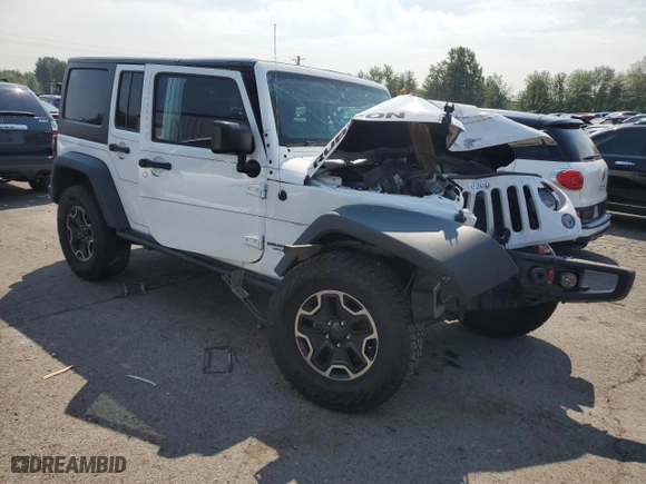 2017 Jeep Wrangler Unlimited Rubicon with VIN 1C4BJWFG7HL557799, listed as a Copart auction lot 77107544 with 172,022 mi miles and Salvage Title. Bid and sale history available at carsss.com. Image 4.