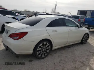 2017 Mercedes-Benz CLA 250 with VIN WDDSJ4EB0HN411183, listed as a Copart auction lot 42693994 with 53,606 mi miles and . Bid and sale history available at DreamBid. Image 3.