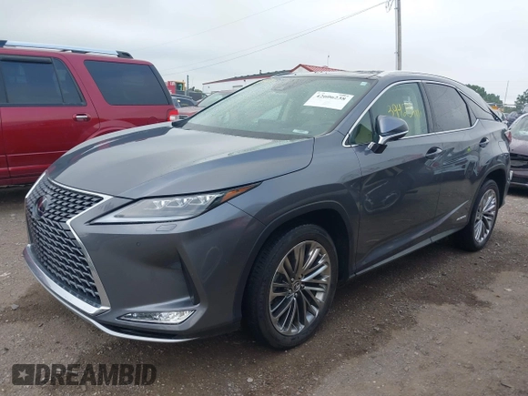 2022 Lexus RX 450h z VIN 2T2JGMDA7NC075586, wystawiony jako IAAI lot #42606238 z przebiegiem 39 423 mil mil oraz . Historia ofert i sprzedaży dostępna na DreamBid. Obrazek 18.