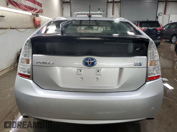 2010 Toyota Prius II with VIN JTDKN3DU4A5186736, listed as a Copart auction lot 88326495 with 13,539 mi miles and Salvage Title. Bid and sale history available at carsss.com. Image 6.