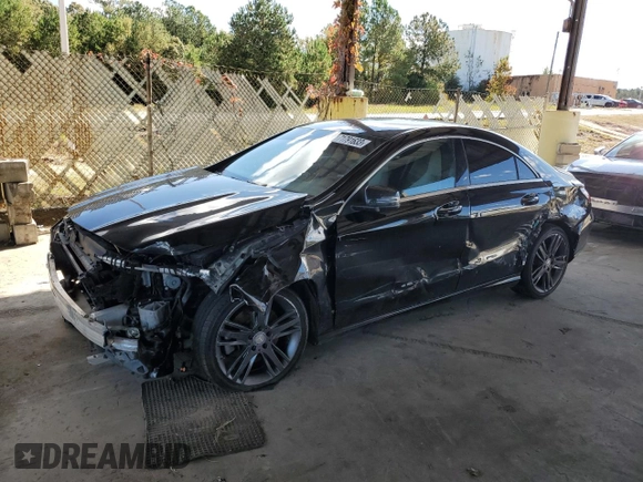 2015 Mercedes-Benz CLA 250 with VIN WDDSJ4EBXFN254033, listed as a Copart auction lot 71791633 with 185,399 mi miles and . Bid and sale history available at DreamBid. Image 1.