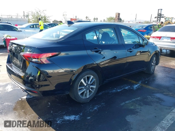 2021 Nissan Versa SV with VIN 3N1CN8EV6ML878500, listed as a IAAI auction lot 41346957 with 95,315 mi miles and . Bid and sale history available at DreamBid. Image 4.