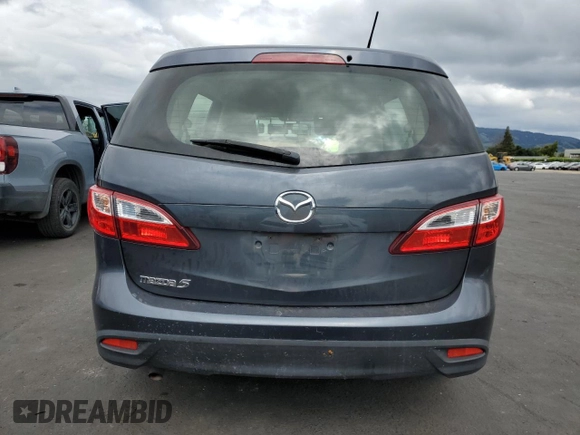 2012 Mazda 5 Sport with VIN JM1CW2BL4C0134805, listed as a Copart auction lot 54729525 with 144,991 mi miles and Salvage Title. Bid and sale history available at DreamBid. Image 6.