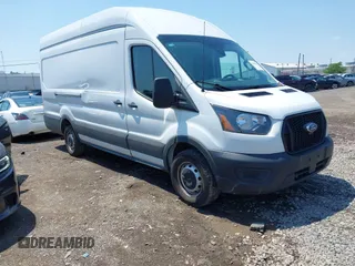 2023 Ford Transit Cargo with VIN 1FTBR3X82PKB46510, listed as a IAAI auction lot 42649392 with 55,265 mi miles and . Bid and sale history available at DreamBid. Image 1.
