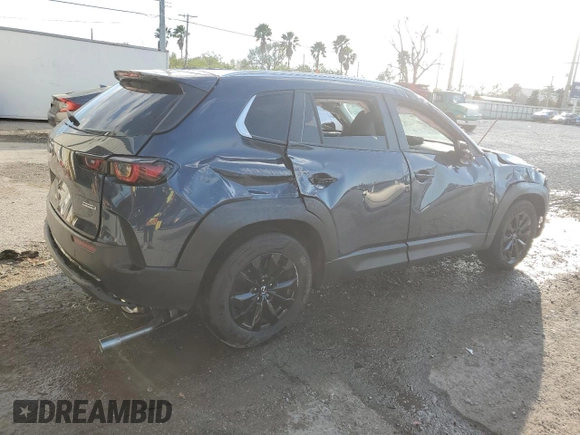2025 Mazda CX-50 S Select with VIN 7MMVABAM5SN315995, listed as a Copart auction lot 45111025 with 3,615 mi miles and Non Repairable. Bid and sale history available at DreamBid. Image 3.